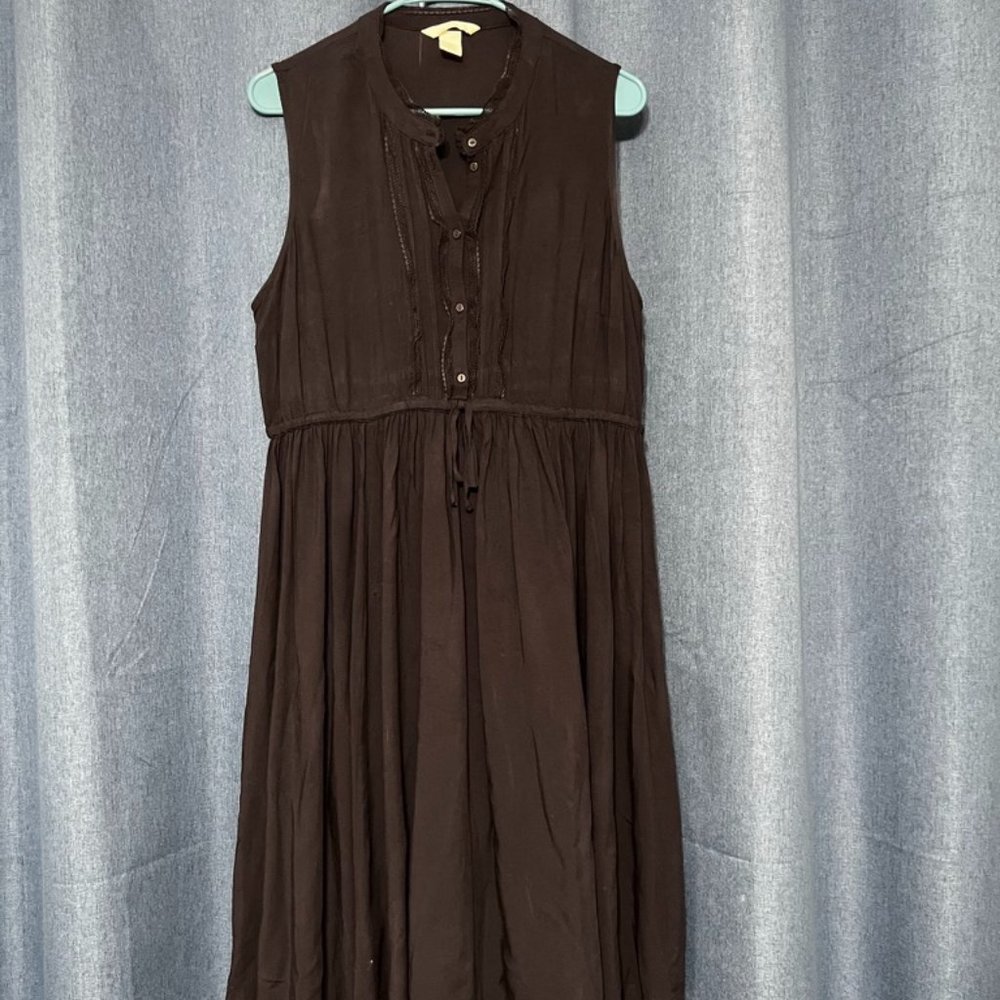 Lightweight navy blue H&M maternity dress